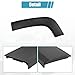 X AUTOHAUX Rear Left Wheel Flare Trim for Jeep Renegade 2015 2016 2017 2018 2019 2020 2021 2022 Rear Left Quarter Panel mudguard Trim Replace 5XB67LXHAA