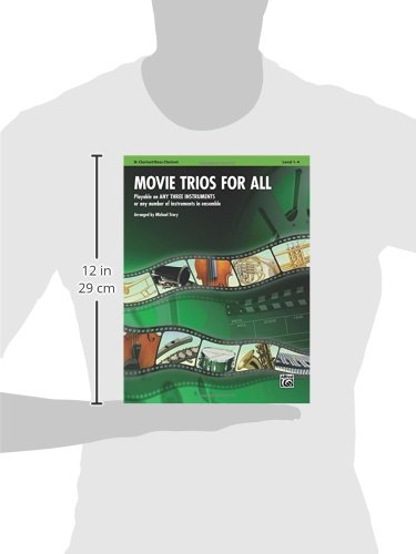 Movie Trios for All: B-flat Clarinet, Bass