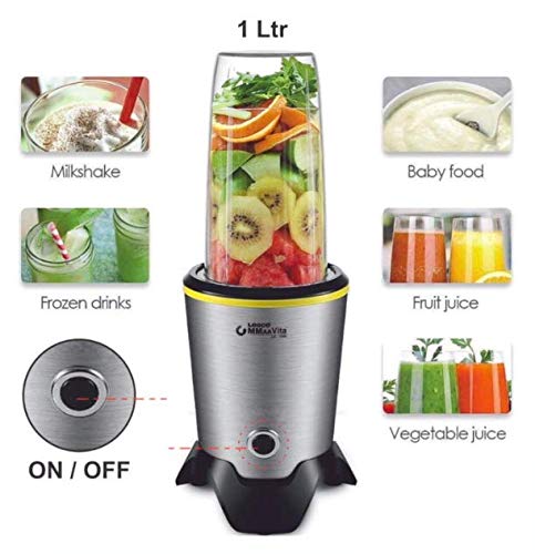 Image of Lesco Mmaavita Tritan Jar with Extractor Blade 1 Ltr
