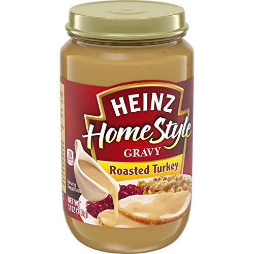 Image of Heinz Homestyle Roasted Turkey Gravy (12 oz Jars, Pack of 12)