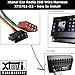 Xtenzi Car Radio ISO Wire Harness Compatible with Toyota Tacoma 2005-2020, RAV4 1996-2009, Tundra 2004-2018 Subaru 2014-2019 Stereo Cable Plug XT1761-12