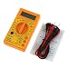 Produktbild DT-830D Mini Taschen Digital Multimeter 1999 Zählt AC / DC Volt Amp Ohm Diode hFE Durchgangsprüfer Amperemeter Voltmeter Ohmmeter (Gelb) by camellia