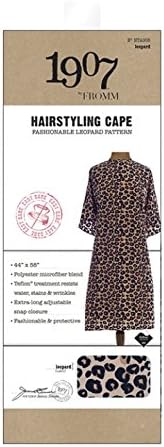 1907 Leopard Hairstyling Cape