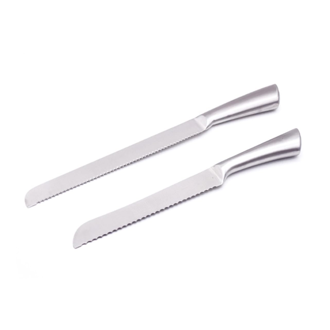 Unomor Bread Scratcher Cake Knife Set 20cm Stainless Steel Sturdy Easy to Clean Great for Baking