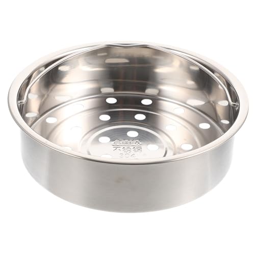 Toyvian Cesta para Vapor de Acero Inoxidable Rejilla Estable para Ollas Multifuncional para Cocina Compatible con Olla Vapor y Cocina