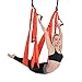 LWX Yoga Aerea Amaca, Yards Premium Aerea Tessuto di Seta Yoga Altalena, Pilates Aerea Yoga Un'altalena per Antigravity Yoga Inversion con Gli Accessori,A