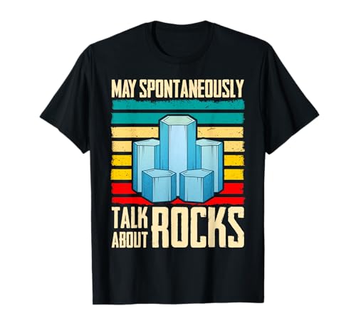 Retro Geologist Gift Rock Collection Professor Funny Geology T-Shirt