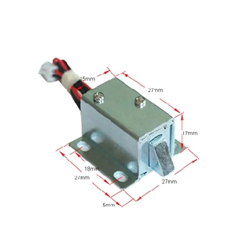 Serrure électromagnétique 12V à solénoïde compact pour verrouillage