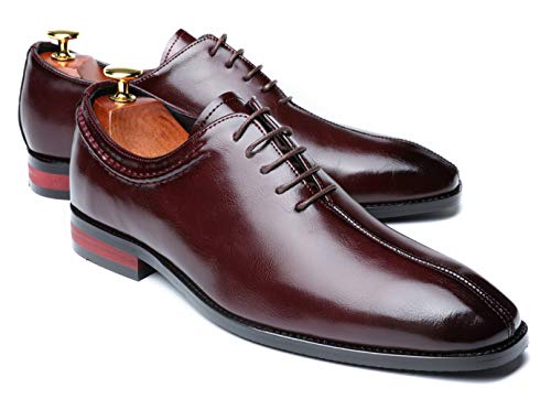 Mens Lace Up Dress Shoes Italy Prince Classic Modern Formal Leather Men Wholecut Oxford Shoes3