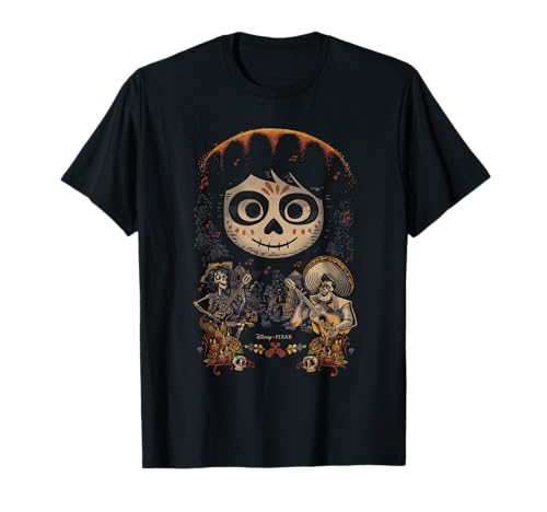 Image of Coco Miguel Face Poster T-Shirt