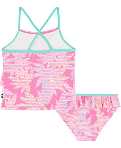 Image of Nautica Girls Two-Piece Bikini Swimsuit Set, UPF 50+ Sun Protection, Quick-Dry Bathing Suit