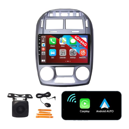 [4G 64G] Android Car Stereo FM Radio Carplay Android Auto 9