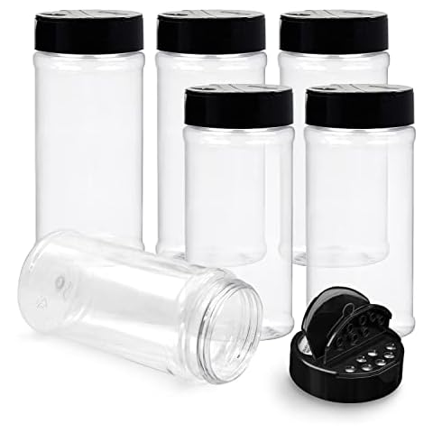 RoyalHouse 6 Pack Spice Jars Cover