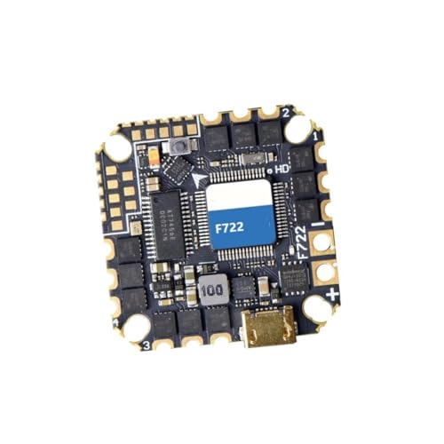 Contrôleur de vol GHF722AIO-HD carte ESC 4 en 1 40A baromètre pour drone FPV