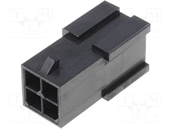 AAA - macxnissy 4点セット Molex Micro-Fit 3.0™ Dual Row (4 Circuits) Male & Female