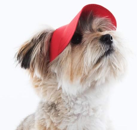Amazon 愛犬 S サンバイザー ドックウェア 犬帽子 犬夏帽子 犬用日焼け防止 犬日よけ帽子 S Red ノーブランド品 帽子 通販