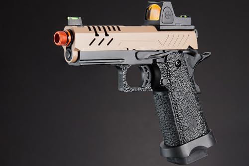 Image of Vorsk Hi-Capa 3.8 Pro Aluminium Slide Airsoft GBB Pistol w /Red Dot Sight - (340 FPS)