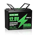 DATOUBOSS 12V 100Ah Group 24 LiFePO4 Battery, Deep Cycle Mini Lithium Battery, Built-in 100A BMS with Low-Temp Protection, Max. 15000 Cycles Perfect for RV, Camping, Solar, Off-Grid and Boat etc