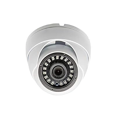 Evertech 1080P Full HD Hybrid 4in1-AHD, TVI, CVI, Analog Compatible Indoor Outdoor Dome CCTV Security Camera Wide Angle Night Vision
