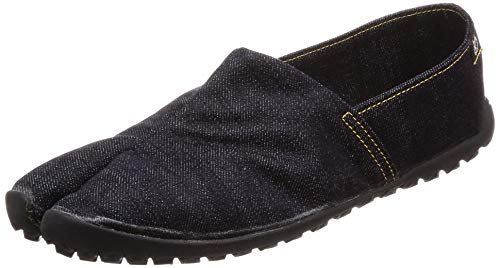 フラットシューズ たびりら tabiRela 足袋 外反母趾 TBR-001 デニム 22 cm