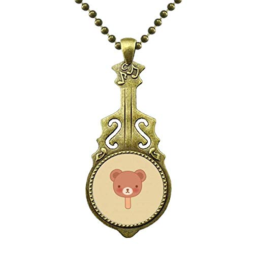 Pendentif musical ourson Bestchong objet d'art au style antique
