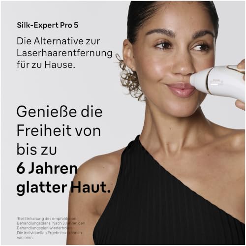 Braun IPL Geräte Haarentfernung Silk·expert Pro 5, PL5157, Weiß/Gold – Ansicht 2