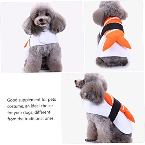 Disfraz ligero para perro Kisangel talla L naranja miniatura 4