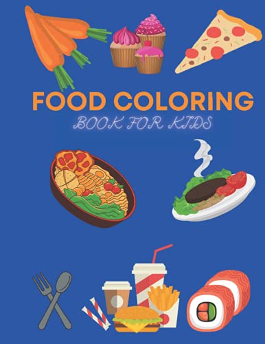 FOOD coloring book