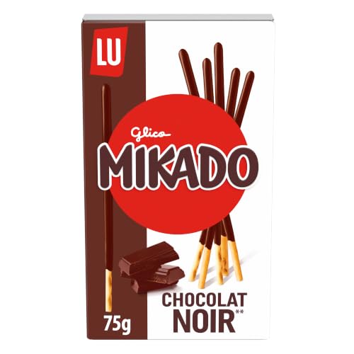 Mikado - Palitos De Galleta Chocolate Negro