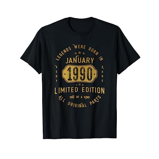 33 años Cumpleaños Las Leyendas nacen en Enero de 1990 Camiseta