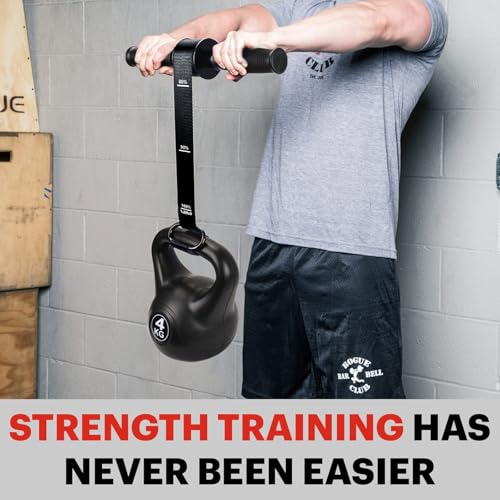 Image of VAIIO Forearm Strengthener and Wrist Roller with Quick Locking Mechanism - Durable PVC Anti-Slip Grip Handles - Perfect for Men and Women - Ideal for Hand, Wrist, and Forearm Strength Training