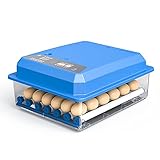  CLING Incubadora de Huevos de Gran Capacidad Incubación con un Solo Clic Completamente automática con Giro automático y Control de Temperatura para Pollo, Pato, Ave, codorniz, Huevos de Ganso
