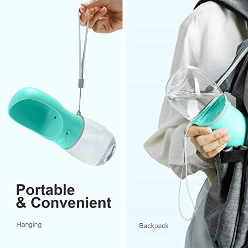 DEYACE Dog Water Bottle, Leak Proof Portable Pet Water Bottles for Dogs, Puppy Water Dispenser with Drinking Feeder for… - Image 6
