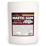 Eastanbul Mastic Gum Chewing Gum, 0.53oz(15g) Mastic Chewing Mewing for Jawline, Large Sized Natural Tears of Chios, Sugar Free, Natural in Resealable Bag Chios Mastiha Greco, Greek Mewing Jawline
