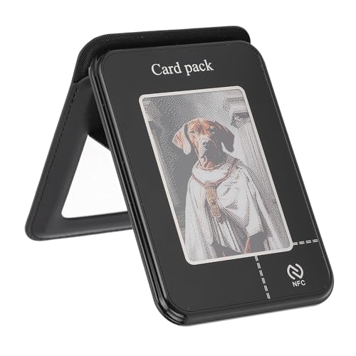 Funda NFC con pantalla de tinta inteligente de 3.52" y soporte magnético para billetera