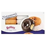 Entenmann's Soft’ees Assorted Donuts, 12 count, (1.54 oz each), Plain, Frosted, Powdered Donuts, 18.5 oz Variety Pack
