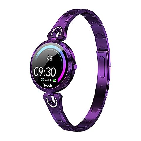 ZGZYL AK15 Ladies Fashion Smart Watch Fitness Tracker Heart Rate Monitoring Sleep Monitoring Bluetooth Bracelet (For Ios Android Ladies Smart Watches),C Cover