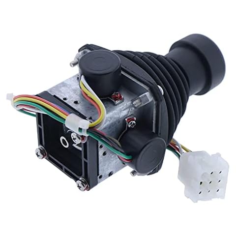 JEENDA Dual Axis Joystick Plug and Play 1600284 JL1600284 138225 Compatible with JLG 400S 460SJ 600S 600SC 600SJ 600SJC 601S 660SJ 660SJC 800A 800AJ 600A 600AJ Boom Lift TF6-42 Telehandler Cover