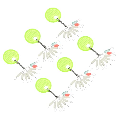 PATIKIL 0.17x0.05 Fishing Rubber Bobber Beads Stoppers