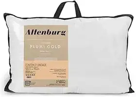 Travesseiro Plumi Gold, Branco, 50x70 cm, Altenburg