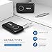 Mpow BH298 Bluetooth receiver for car, Aux Wireless Bluetooth with Bluetooth 5.0 for Wired Speakers/Headphones/Home Music Streaming Stereo System, Portable Bluetooth Car Adapter, Slide Switch, Black