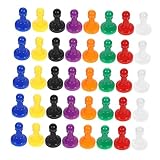 Robustes et : fabriquées en plastique, pièces de jeu colorées sont conçues pour résister à une utilisation fréquente, réduisant ainsi le besoin de remplacements et garantissant un plaisir à long terme, accessoires de table de jeu de société, composants de jeu de table