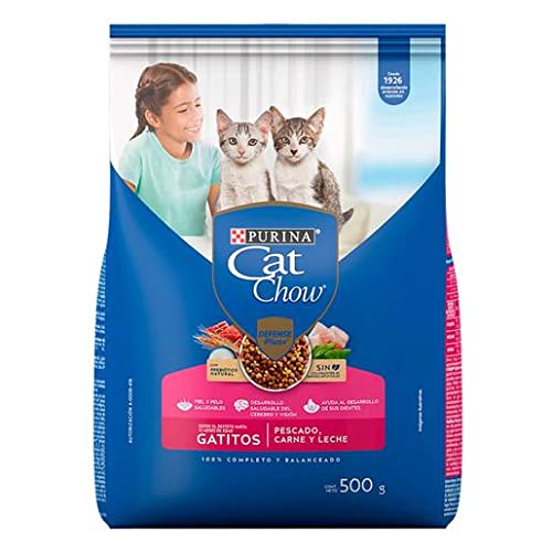 Alimento Para Gato, Pet Products Purina - Cat Chow Gatitos 1 a 12 meses 1.5 Kg, 1 unidad