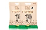 Insta Rice ST25 Premium Vietnamese Jasmine Rice 20kg (2x10kg Packs) - Great Taste 2024 Winner - Fragrant, Soft and Fluffy Long-Grain Rice for Asian, Thai and Everyday Cooking