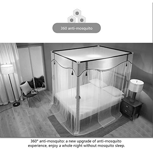 Moustiquaire de lit à maille cryptée pour bloquer les insectes - 4