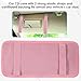 Trinkrittey CD Holder for Car Visor, Vehicle Sun Visor Organizer Large Capacity with 12 DVD Storage Sleeves 1 Mesh Pocket 1 Pen Holder and Elastic Strap