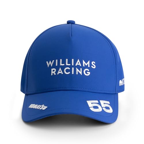 PUMA Williams Racing Formula 1 Gorra para Niños 2025 Carlos Sainz - Azul Marino - Talla Única