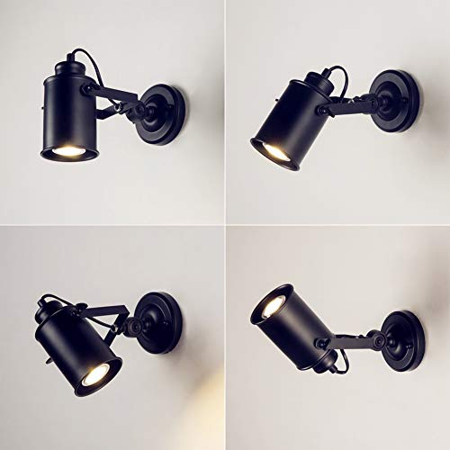 JINYU Lampada da parete in stile vintage