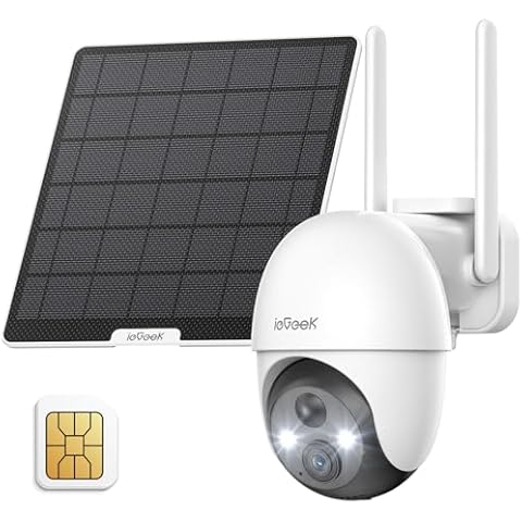 ieGeek 3G/4G LTE Solar Security Camera Cover