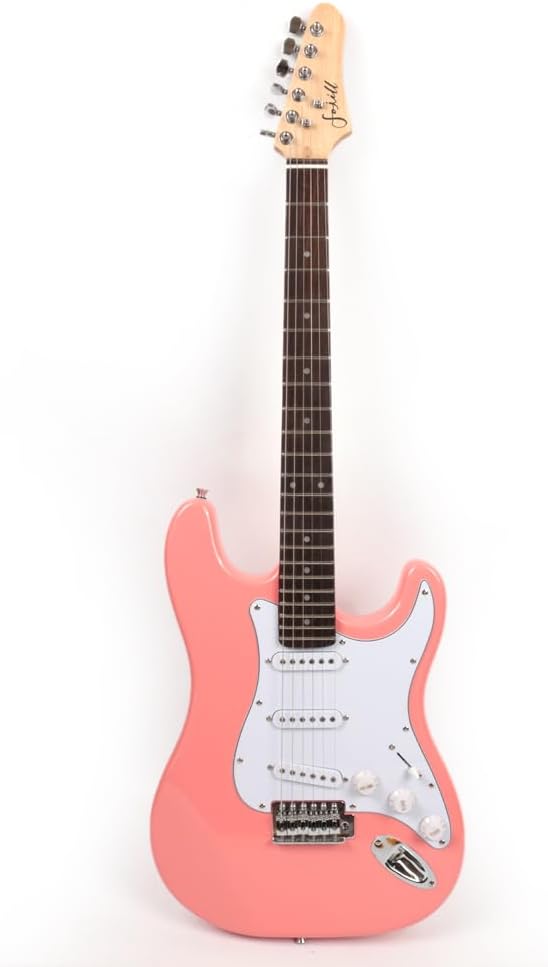 Fojill 39 Inch Electric Guitar Phoenix Body Maple Neck Rosewood Fretboard With Gig Bag